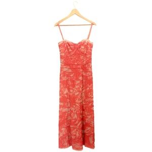 BCBGMAXAZRIA Coral Erika Strapless Dress